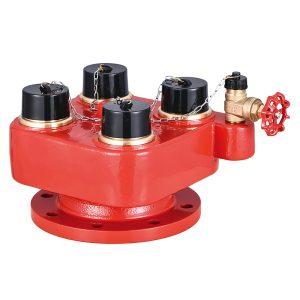 4 way breeching inlet